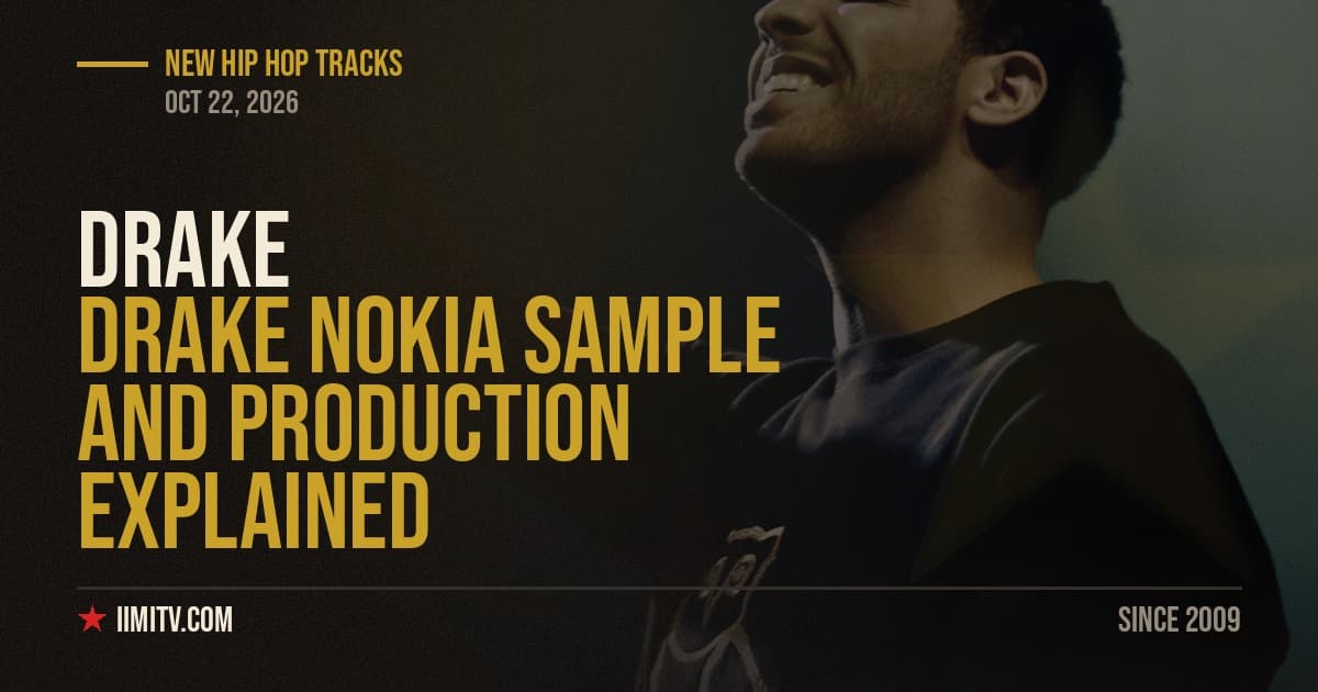 Drake NOKIA Sample And Production Explained