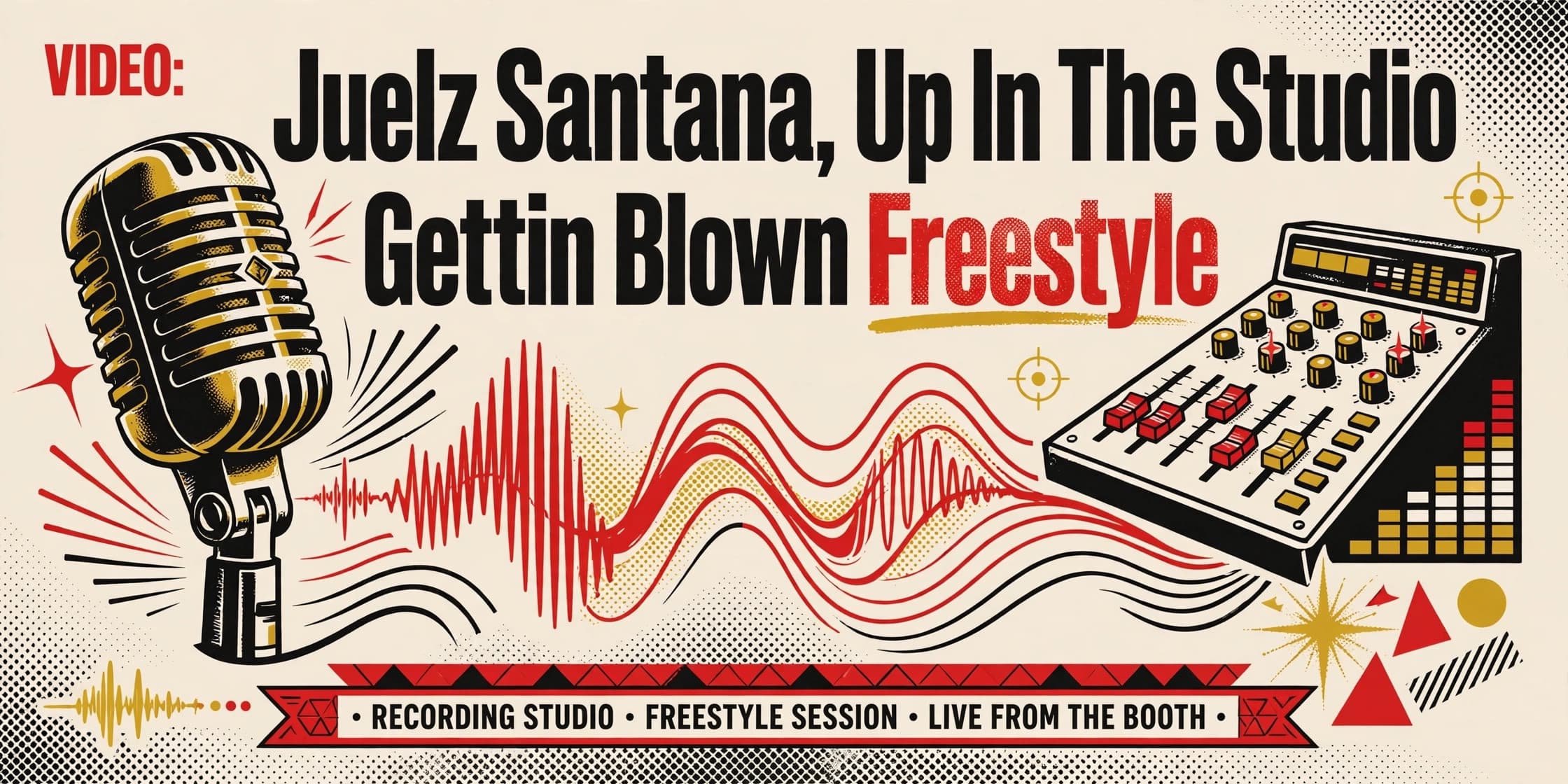 Video: Juelz Santana – Up In The Studio Gettin Blown Freestyle