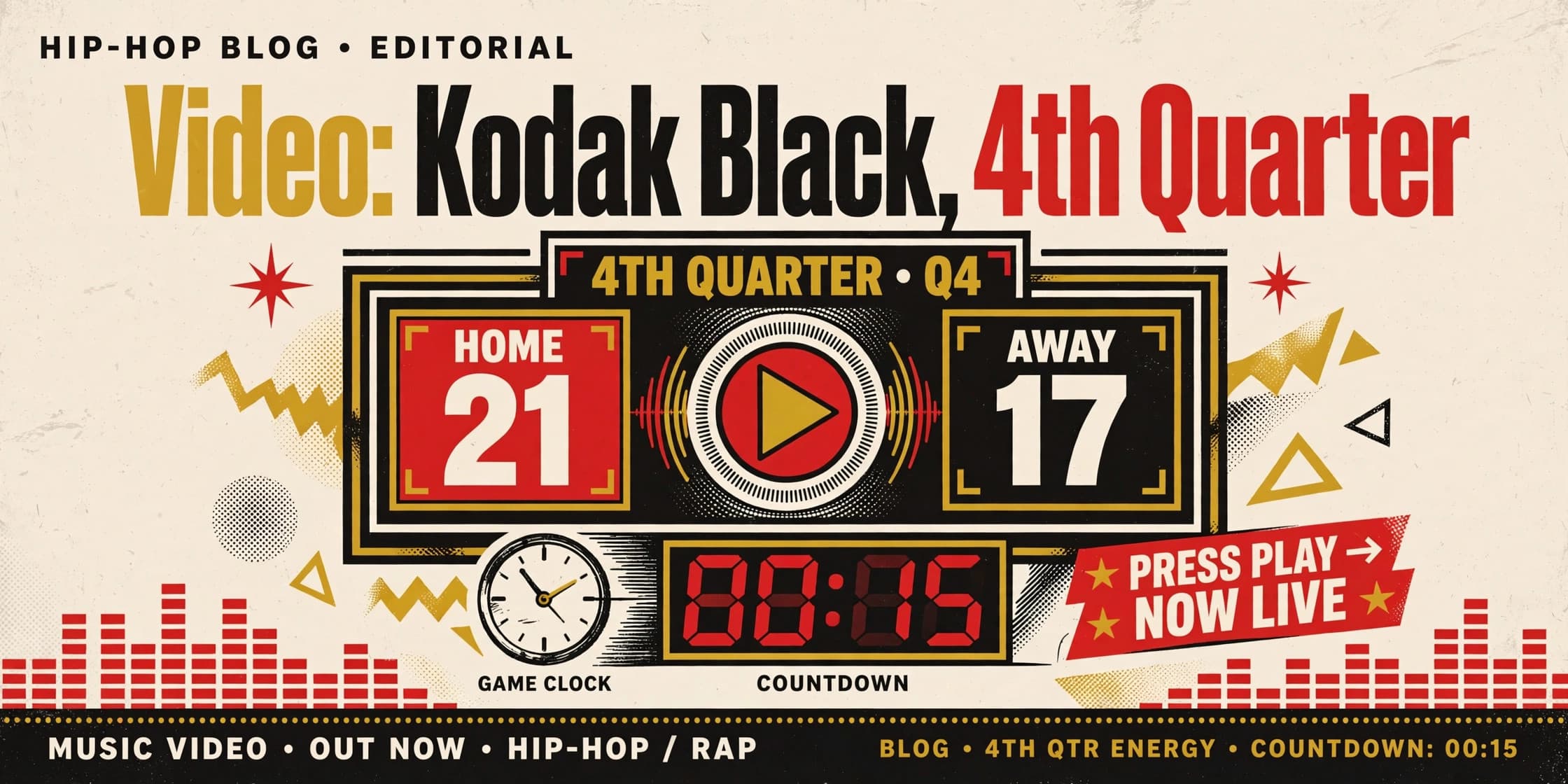Video: Kodak Black “4th Quarter” Ft. Koly P & One Grand