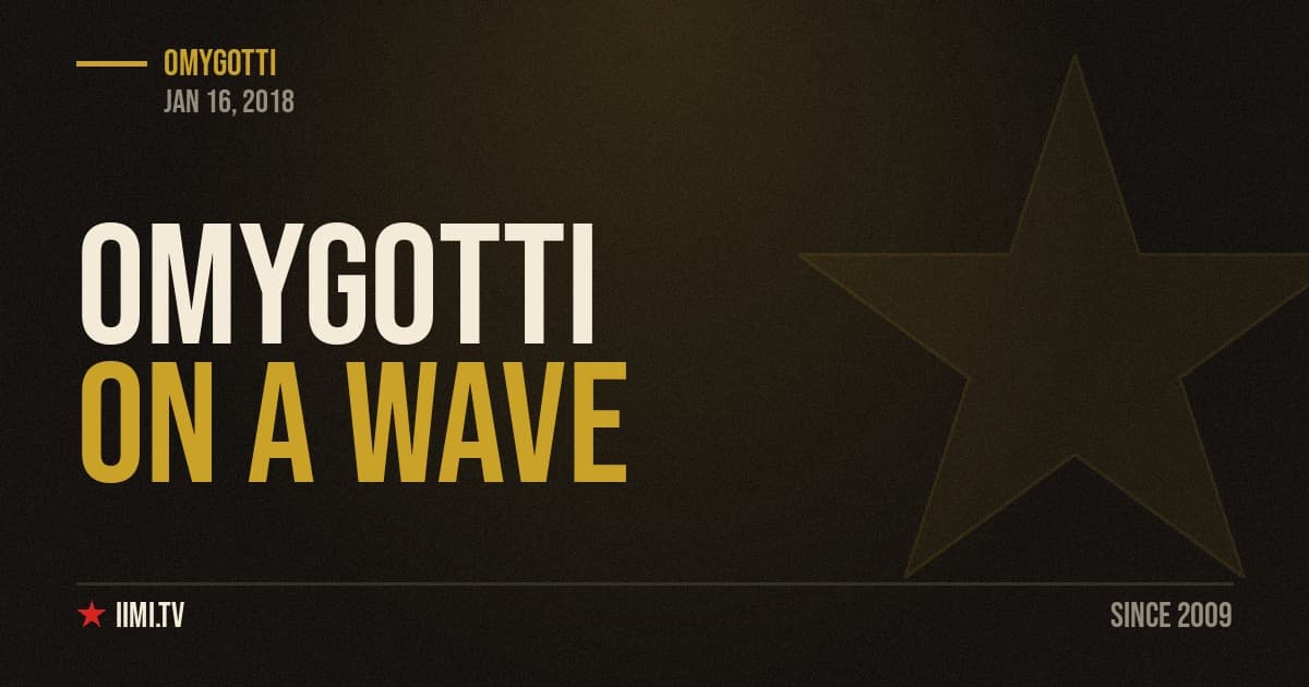 Video: OMYGOTTI – On A Wave (Prod. GreenOcean Beats)