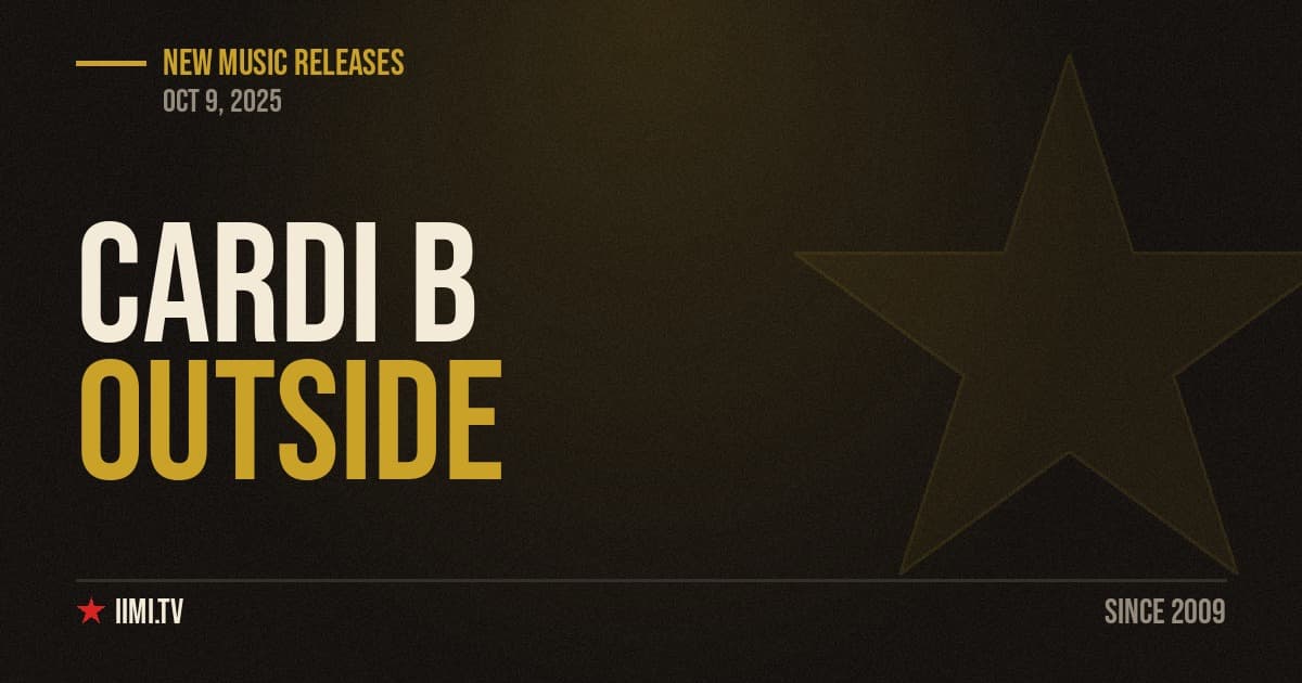 Cardi B Returns with Fiery Single ‘Outside’, Announces Album ‘Am I the Drama’?