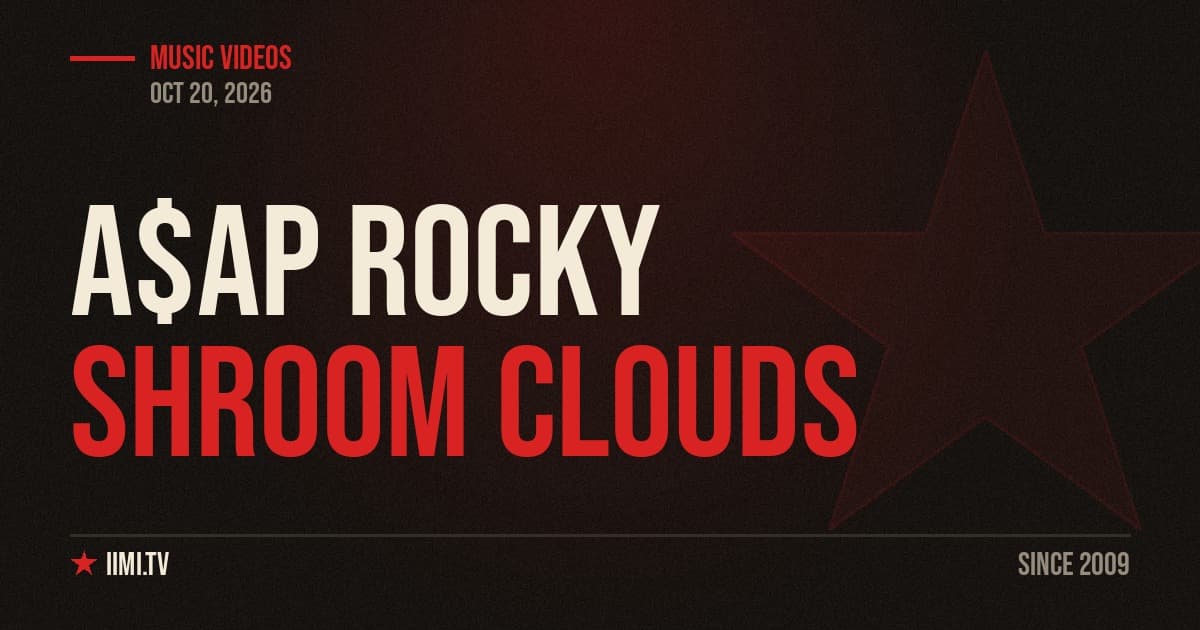 A$AP Rocky Drops ‘Shroom Clouds’ Video