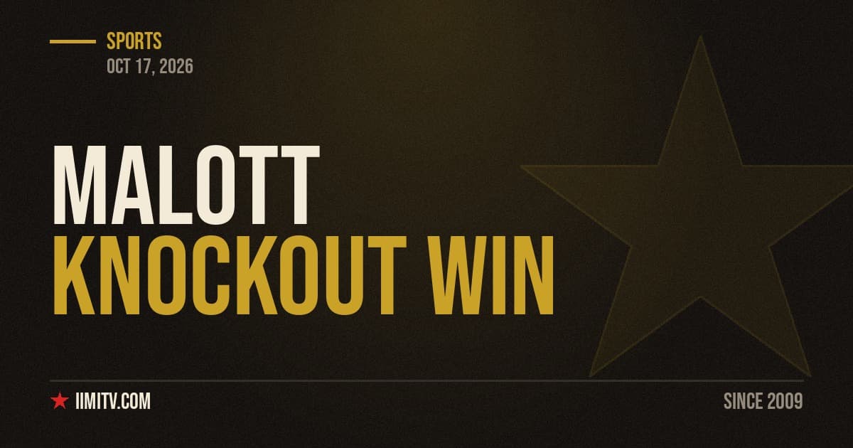Mike Malott iimiTV Sports cover art