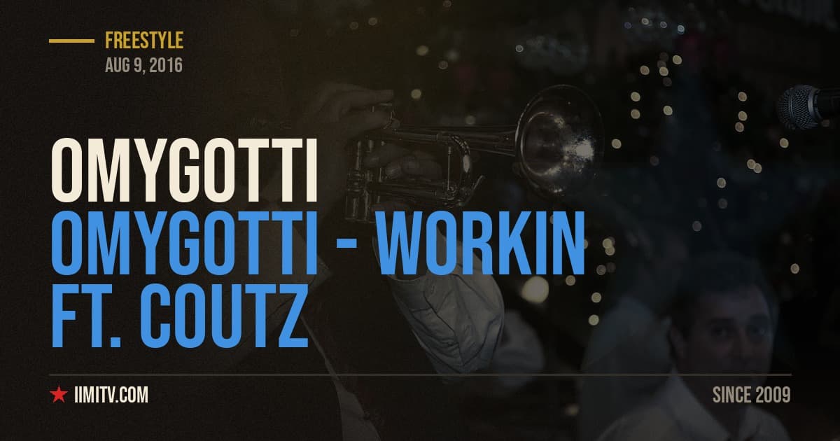 Audio: OMYGOTTI – Workin Ft. Coutz (Wryght Mix)