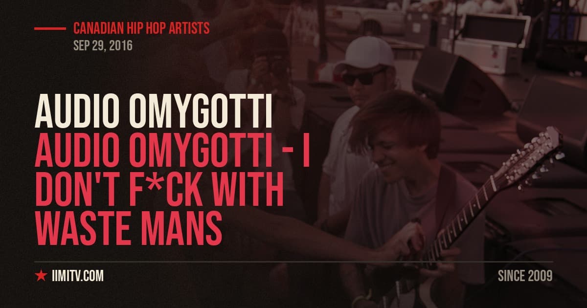 Audio OMYGOTTI – I don’t f*ck with waste mans