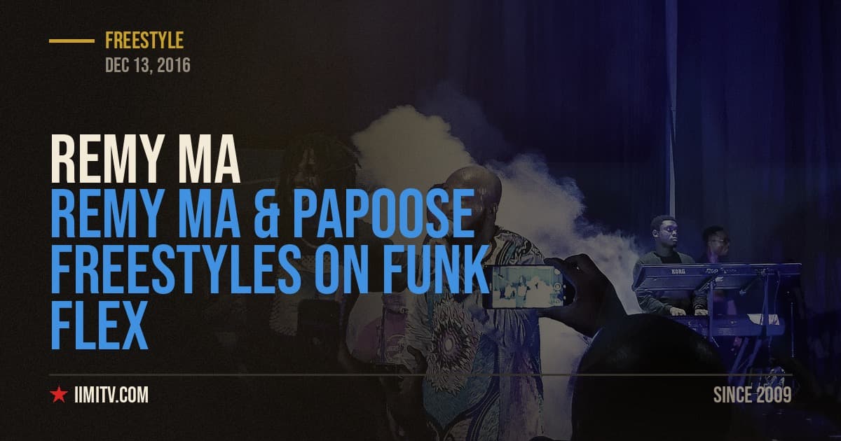 Video: Remy Ma & Papoose Freestyles on Funk Flex
