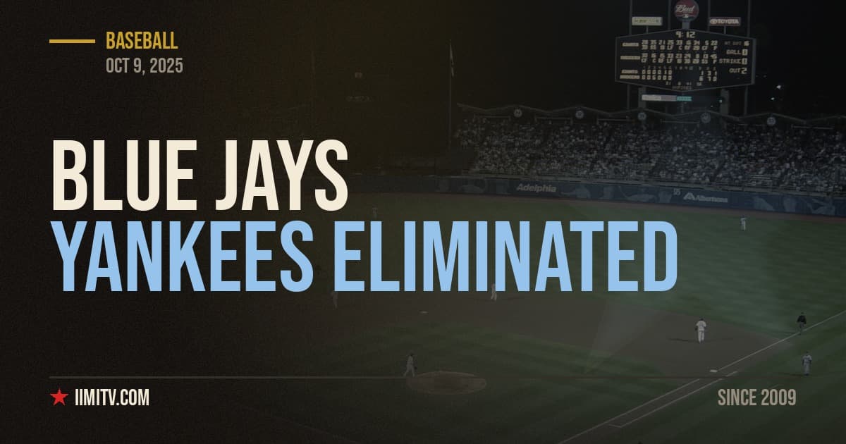 Blue Jays Eliminate Yankees in ALDS with 5-2 Game 4 Win