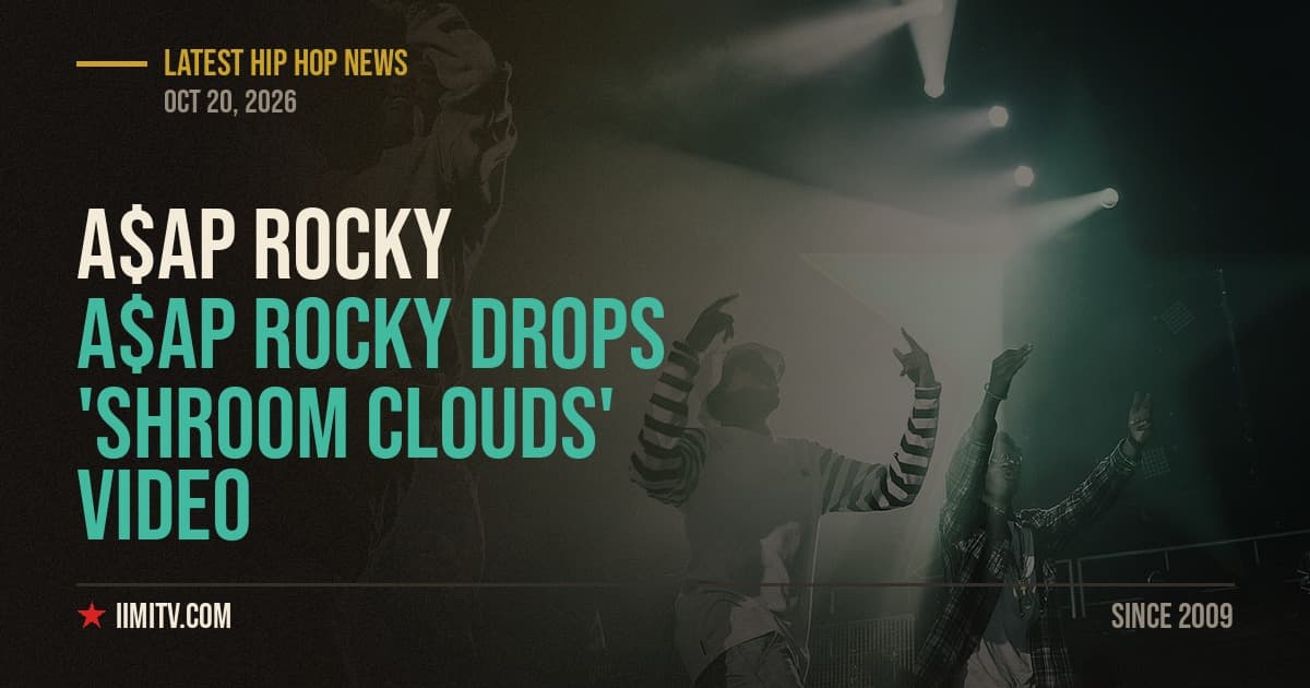 A$AP Rocky Drops ‘Shroom Clouds’ Video