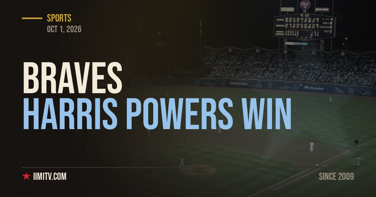 Harris Powers Braves Past Phillies