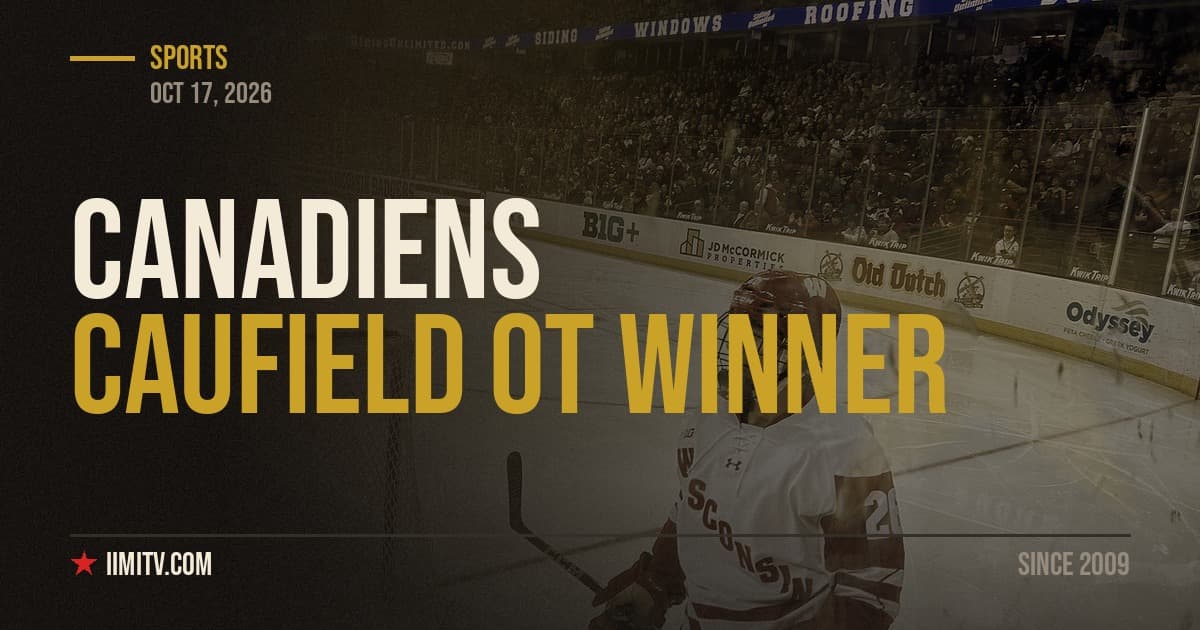 Caufield Scores Overtime Winner Against Sabres