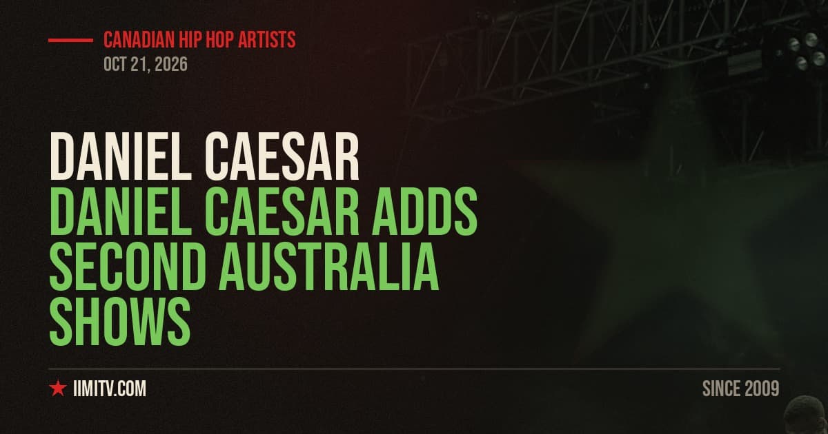 Daniel Caesar Adds Second Australia Shows
