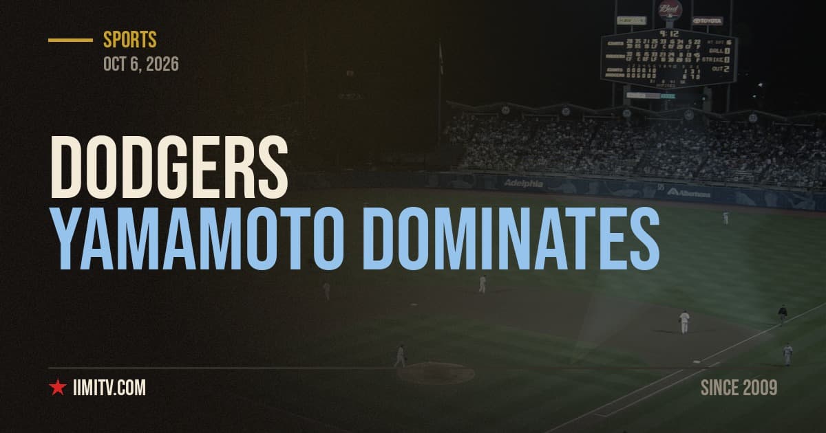 Yamamoto Dominates Braves, Dodgers Take Lead