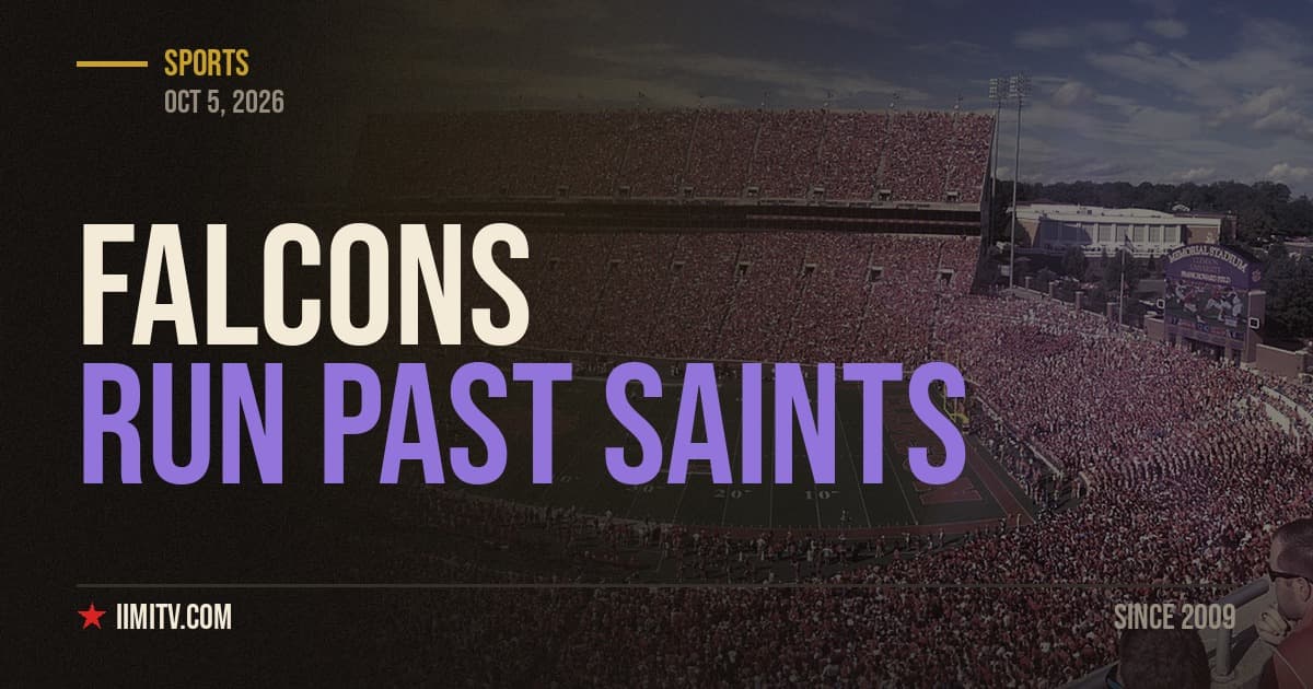 Falcons Run Past Saints Monday Night