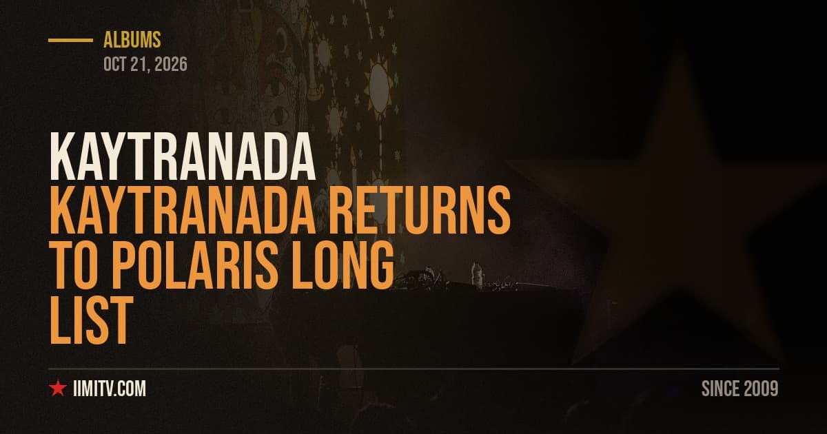 Kaytranada Returns To Polaris Long List