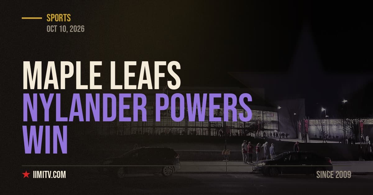 Nylander Powers Maple Leafs Past Avalanche