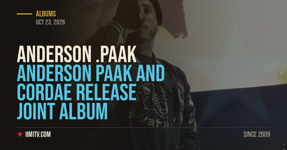 Anderson Paak And Cordae Release Joint Album