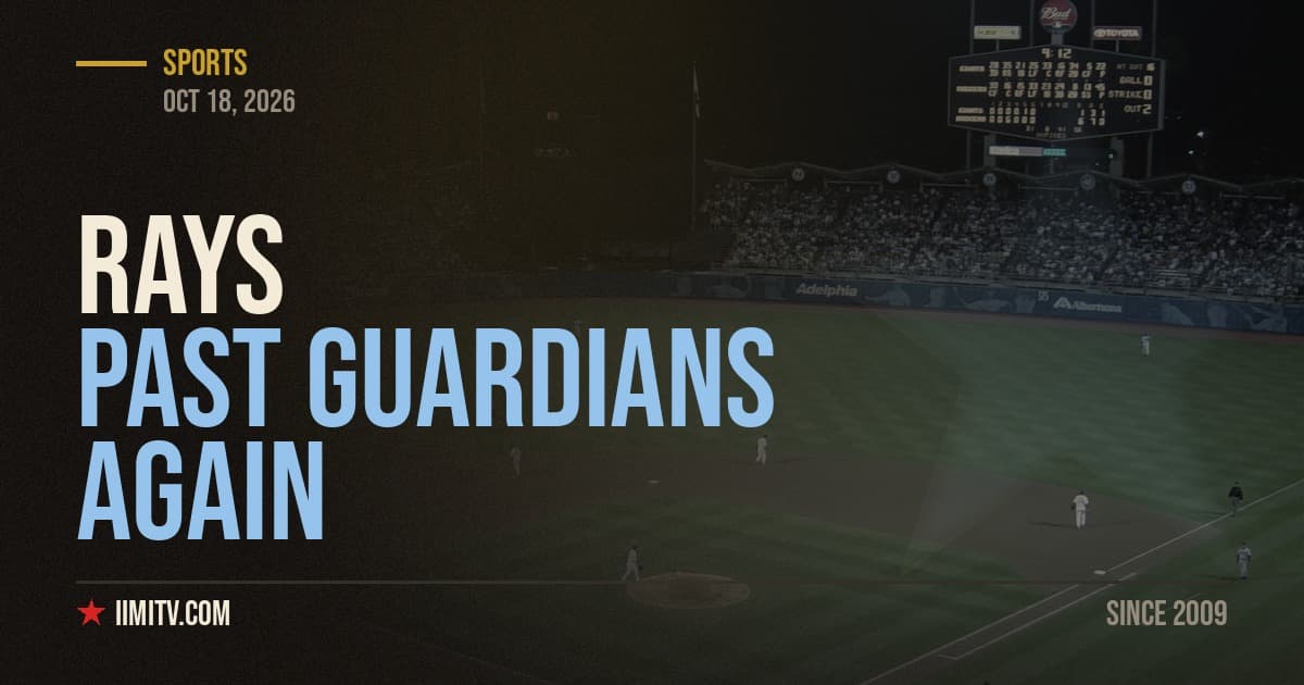 Rasmussen Leads Rays Past Guardians Again