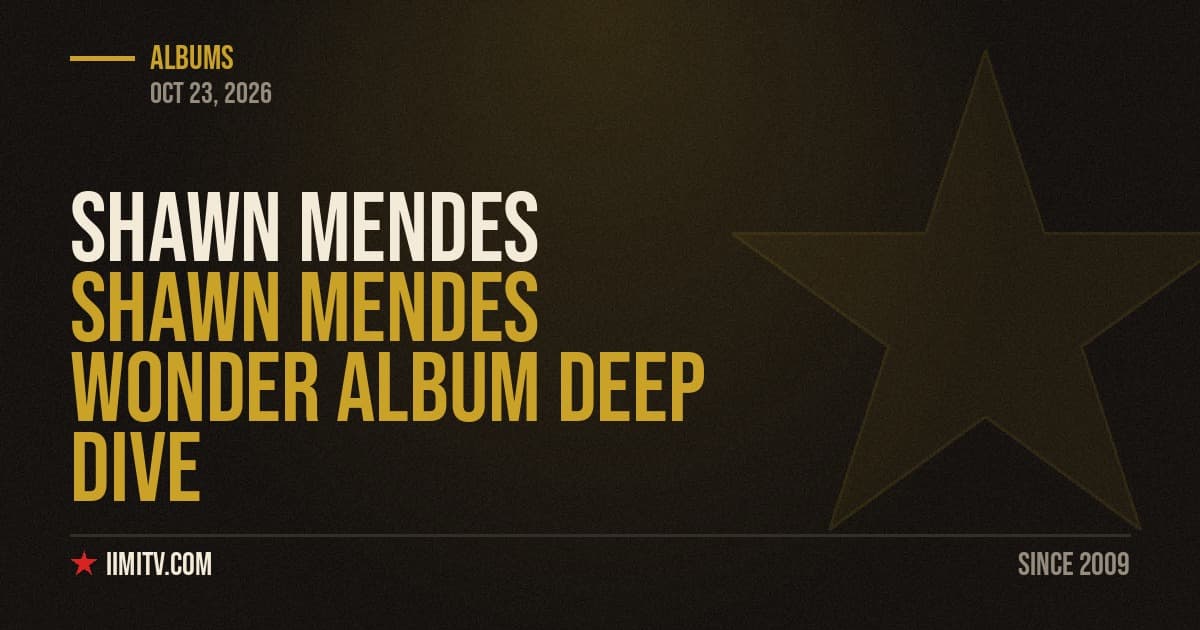Shawn Mendes Wonder Album Deep Dive