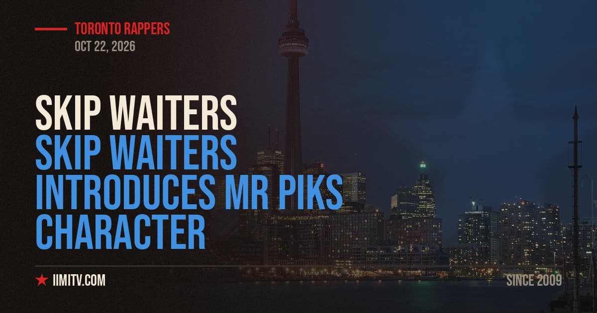 Skip Waiters Introduces Mr Piks Character