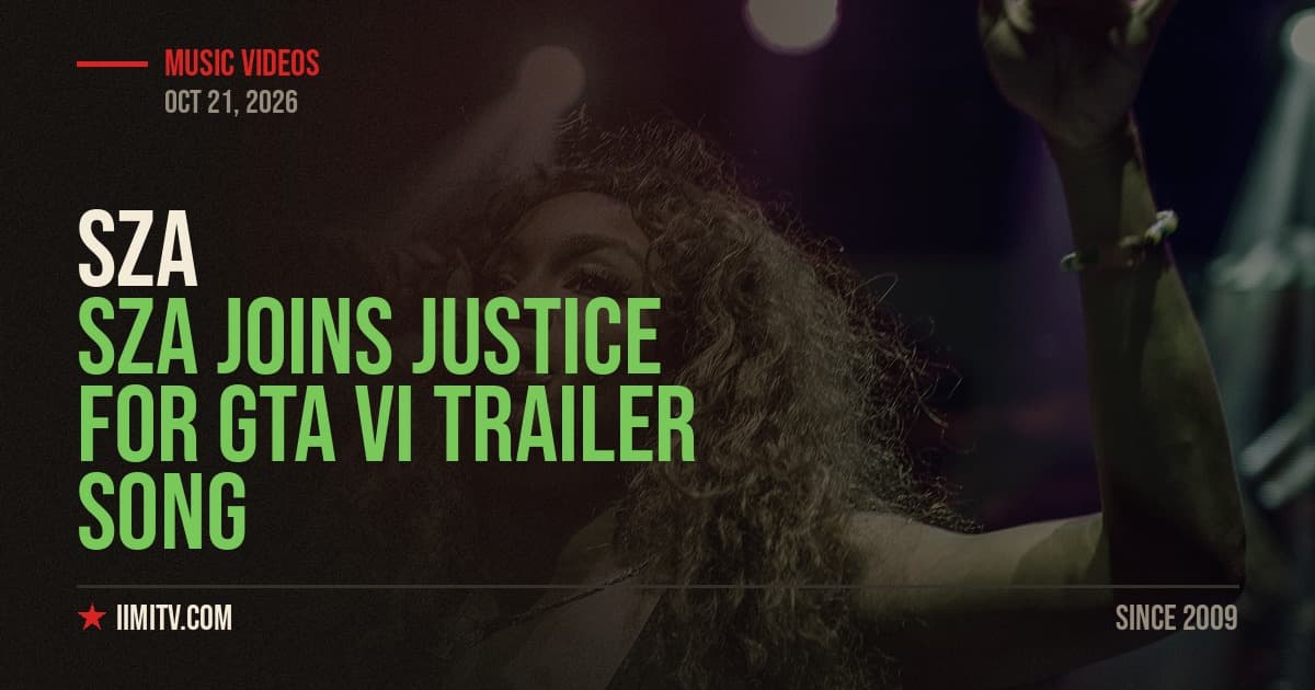 SZA Joins Justice For GTA VI Trailer Song