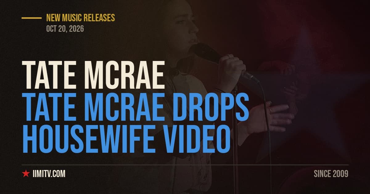 Tate McRae Drops Housewife Video