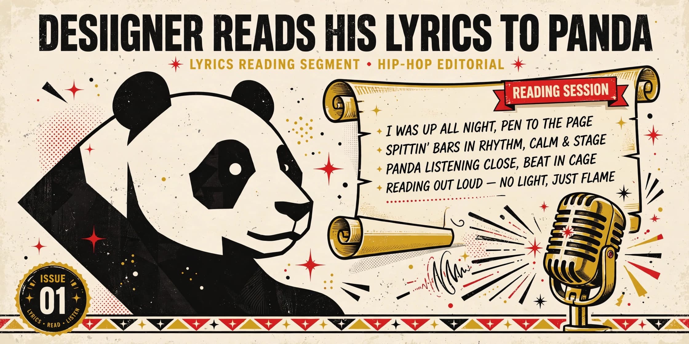 Desiigner Reads his Lyrics to “Panda”
