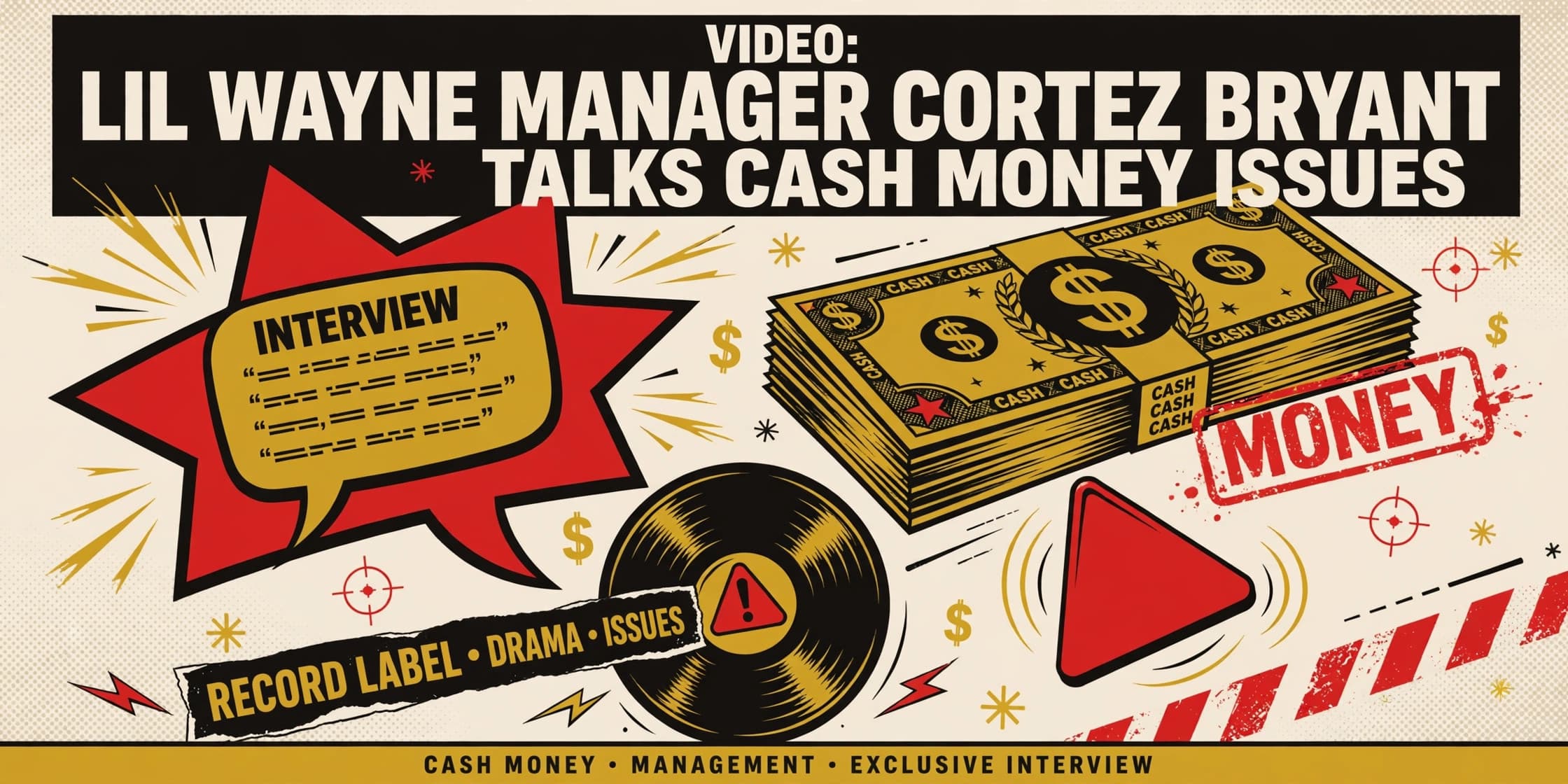 Video: Lil Wayne’s Manager Cortez Bryant talk about Cash Money Issues + Carter 5