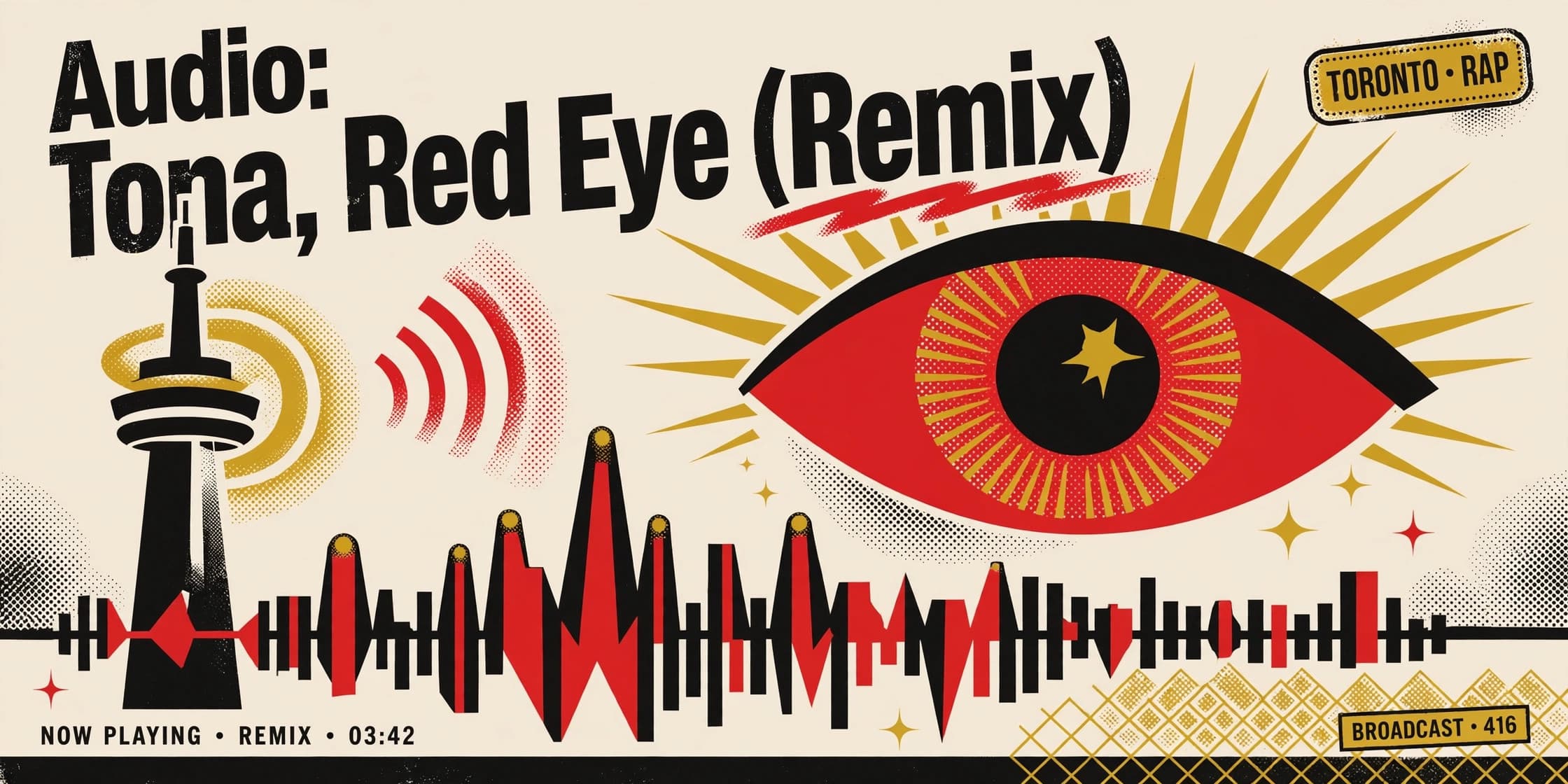Audio: Tona – Red Eye (Remix) (Ft. Kardinal Offishall & Richie Sosa)