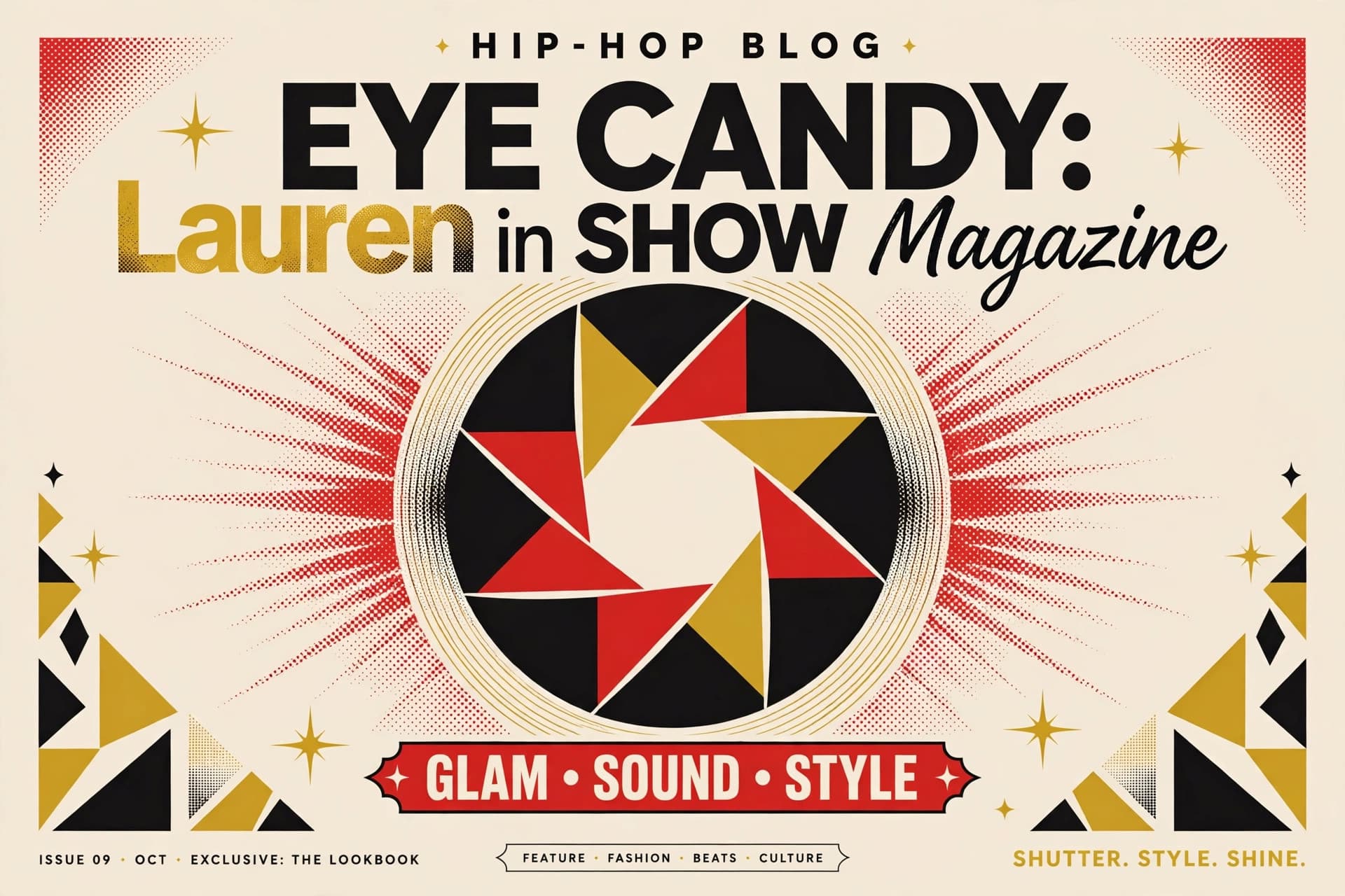 Eye Candy: Lauren in SHOW Magazine