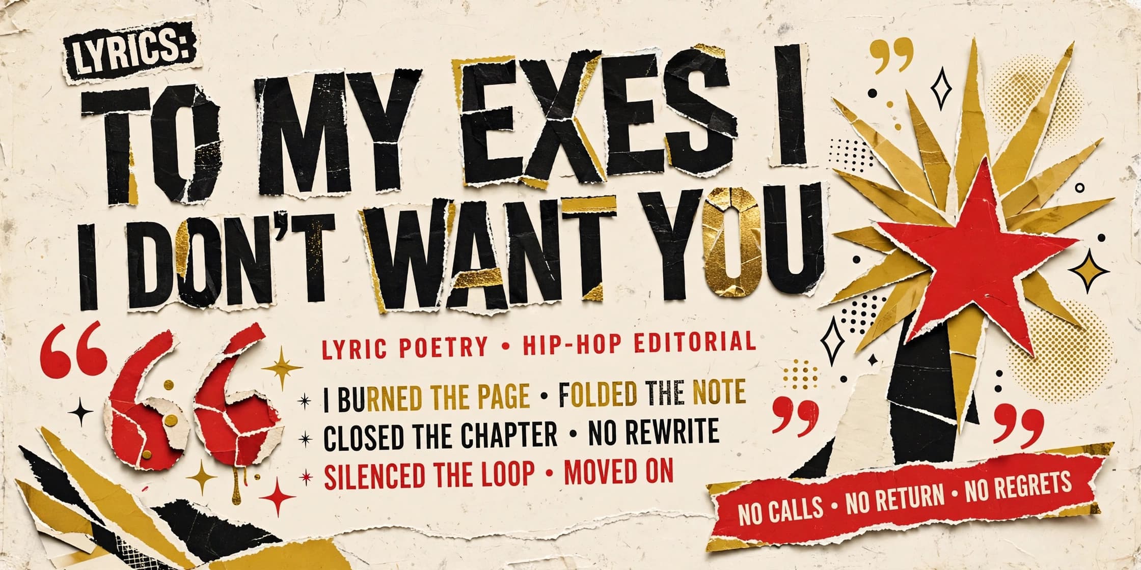 Lyrics: OMYGOTTI – To My Exes I Don’t Want You