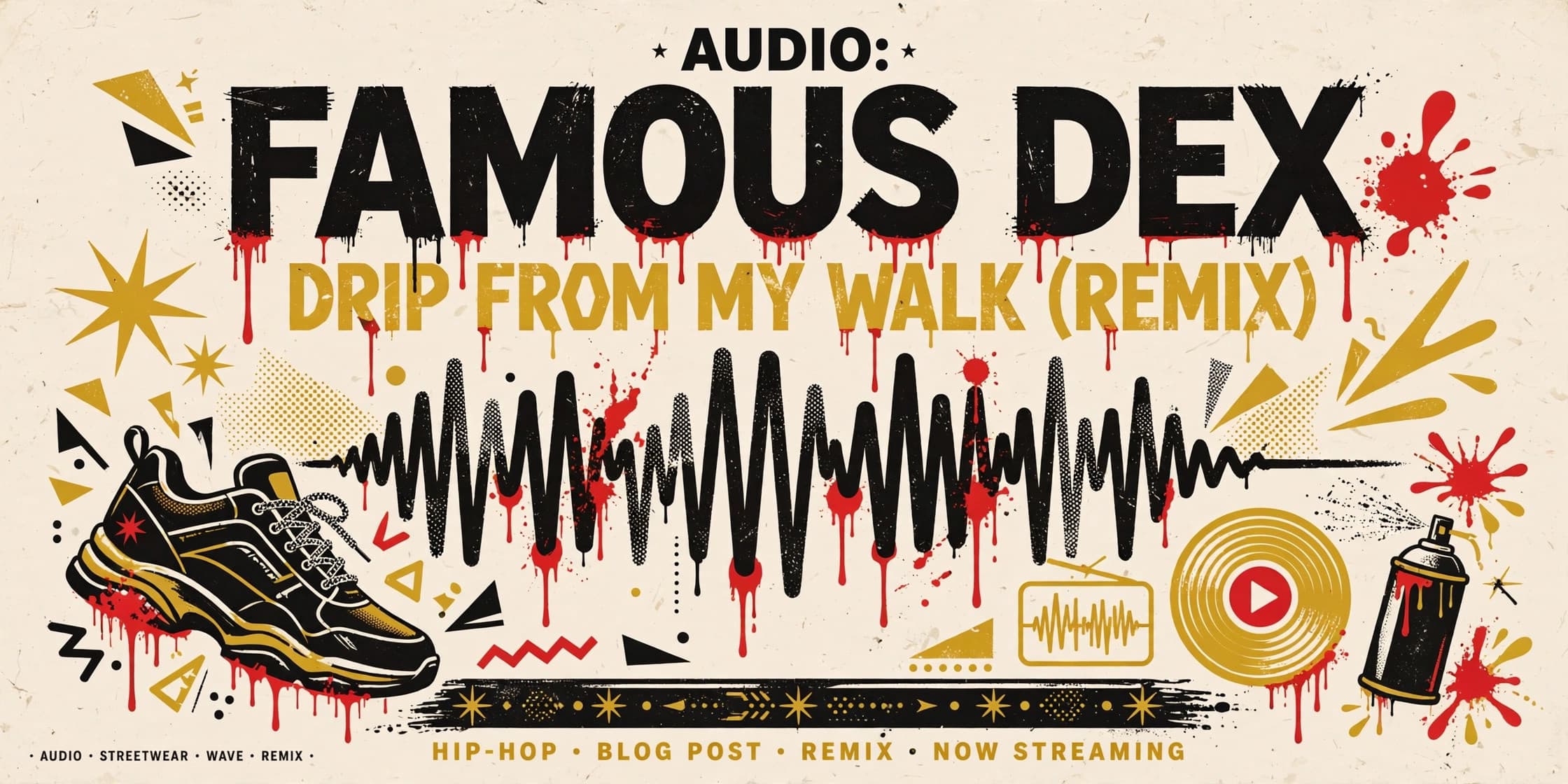 Audio: Famous Dex – Drip From My Walk (Remix) (Ft. Lil Yachty)