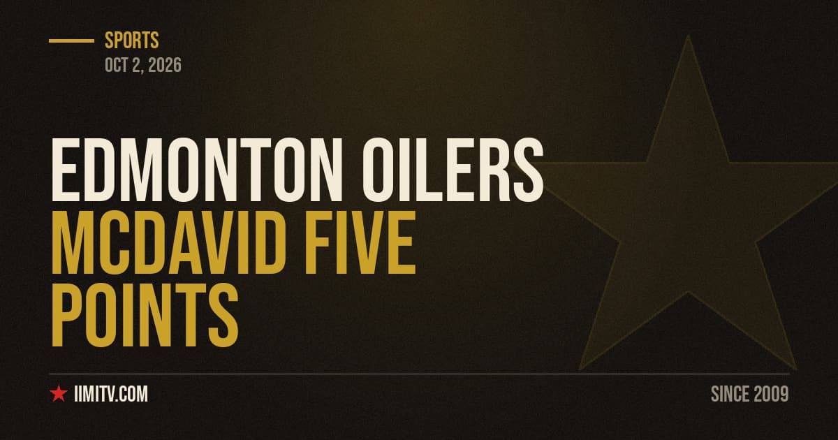 Edmonton Oilers iimiTV Sports cover art