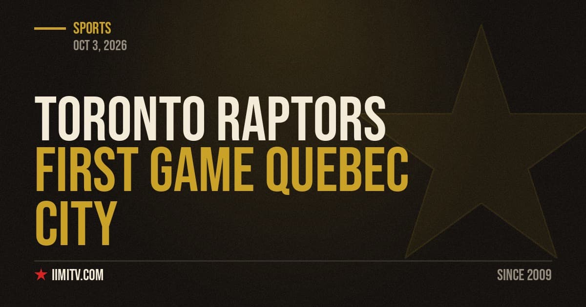 Toronto Raptors iimiTV Sports cover art